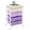 Purple, variant on Rolling Storage Cart with 4 Drawers, KK KINGRACK Drawer Cart with Wooden Tabletop for Craft Office School Storage, White