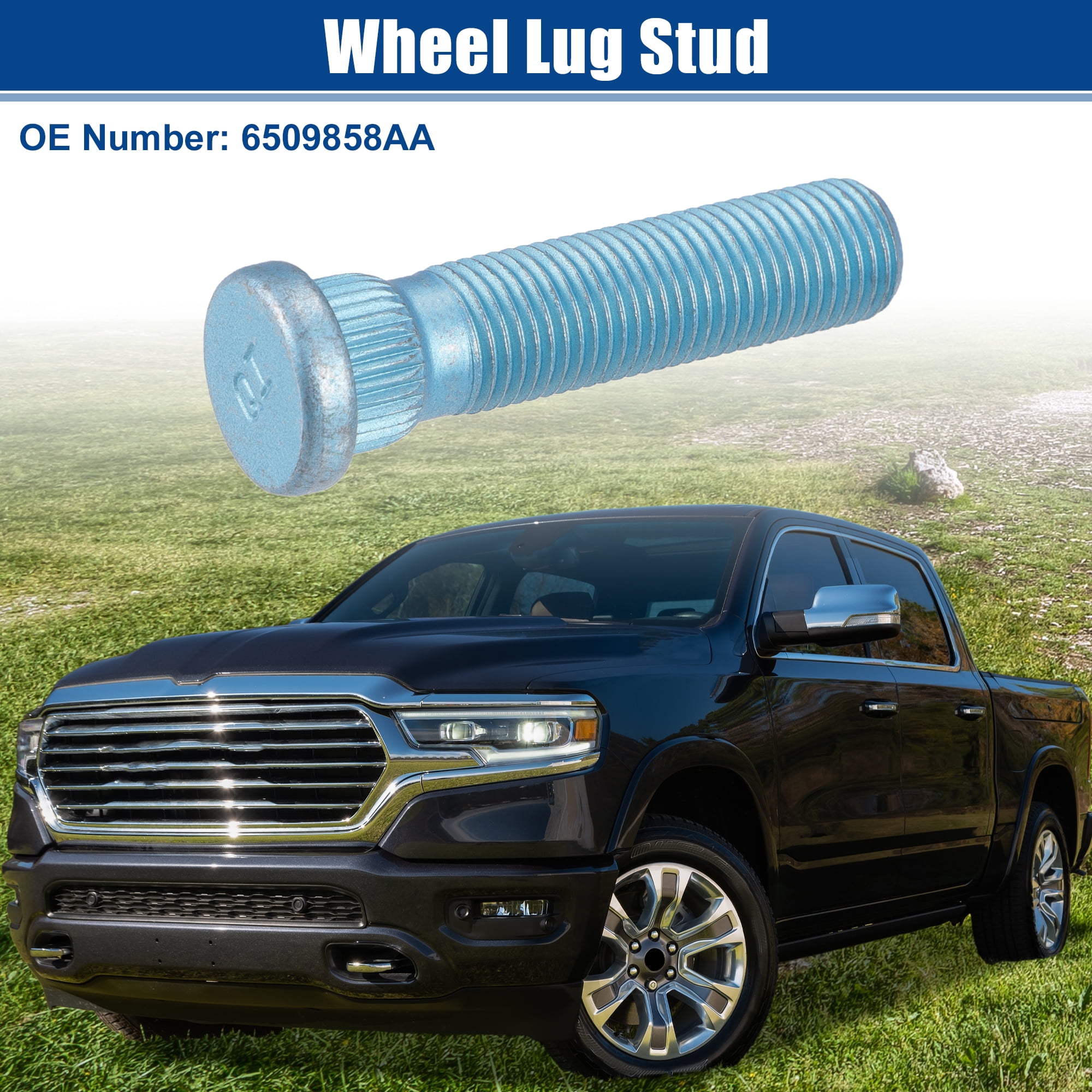 Unique Bargains M14x1.5 Wheel Lug Bolt Nut for Dodge Durango and for RAM 1500 - Pack of 20