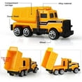 thumbnail image 2 of 6-Piece Mini Construction Vehicle Set for Kids - 1/64 Scale Excavator, Mixer, Bulldozers,Forklift & Dump Truck Toy Car Models for Toddlers Gifts, 2 of 11