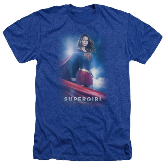 Supergirl - Kara Zor El - Heather Short Sleeve Shirt - Small