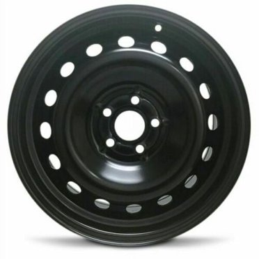 16 Inch Black Steel Wheel Rim For 1995-2005 Volkswagen Jetta - Direct Fit 7 thumbnail image
