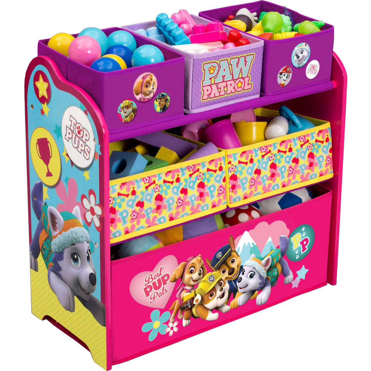paw patrol toy box walmart