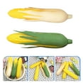 thumbnail image 3 of PENGXIANG 3pcs Fake Corn Model Plastic Food Ornament Simulation Corn Photography Props, 3 of 6