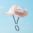 thumbnail image 4 of Dog Cat Sun Hat Outdoor Pet Hood Breathable Fisherman Headdress Summer Spring Tie Dye Lightweight Comfortable Adjustable, 4 of 8