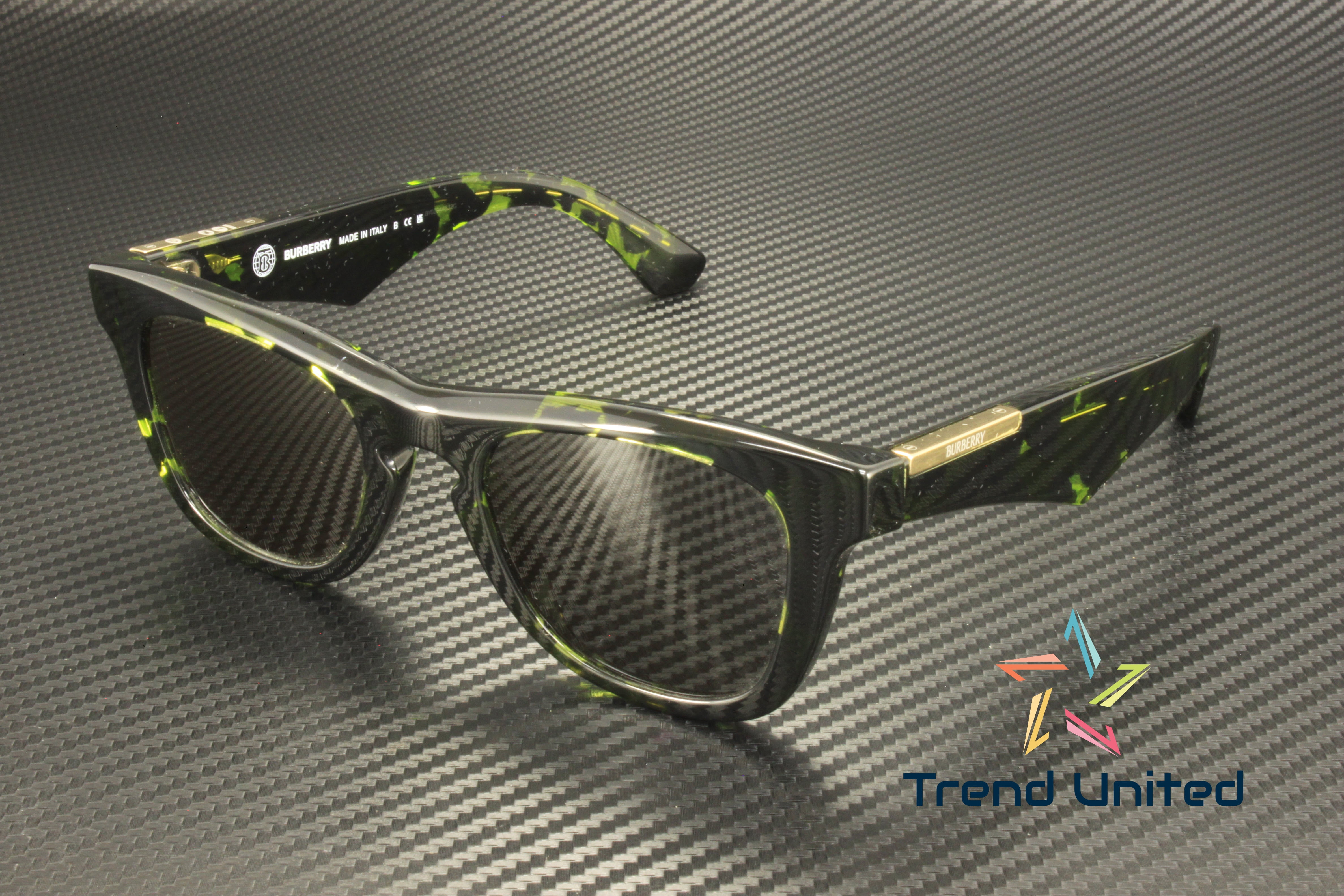 Burberry Men's BE4426 50mm Sunglasses, Green