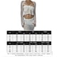 thumbnail image 2 of Camiseta Tops cortos de ganchillo con lentejuelas y falda midi, conjunto de falda ajustada a media pierna para mujer Ygjytge Blanco T S para Mujer, 2 of 9
