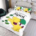 thumbnail image 3 of Las Aventuras de Spot Conjunto de sábanas temático, trío de piezas, cómodo y amigable con la piel, diseño único, regalo de decoración para el hogar para familiares, amigos y fans, 90 cm * 190 cm, 3 of 6