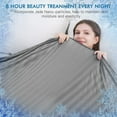 thumbnail image 2 of Aship Cooling Blanket King Size - Classic Stripe Cold Blanket for Hot Sleepers, Arc-Chill Thin Ice Cooling Summer Blanket to Relieve Night Sweats and Hot Flashes, Gray, 108"x90", 2 of 9