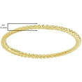 thumbnail image 4 of Dainty and Elegant Gold Rings 10K Yellow Gold Dainty Stackable Rope Cable Design Thin Slender Band Ring, Stunning Gold Ring, Size 11.25, 4 of 4