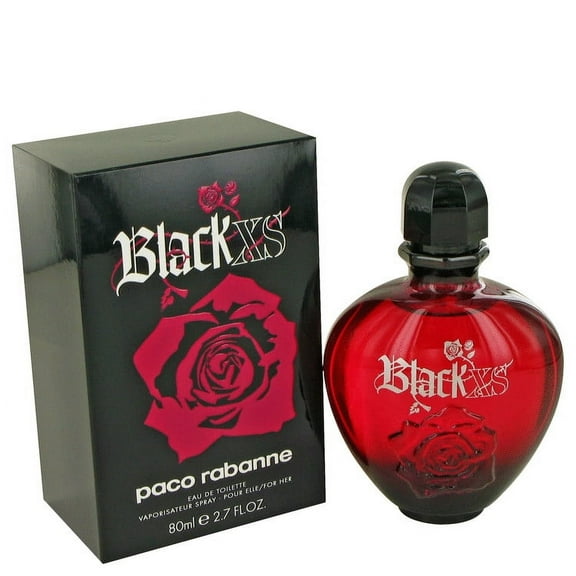 Paco Rabanne Black XS Eau De Toilette Spray for Women 2.7 oz