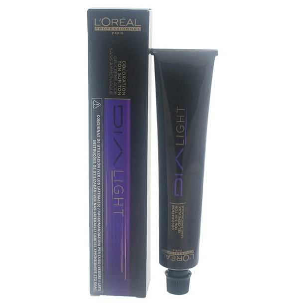 Dia Light - 4.8 Marrón moca claro de L'Oréal Professional para unisex - Tinte para el cabello de 1.7 oz L’Oréal Paris LOreal Professional Dia Light # 4.8 - Light Mocha Brown Color de pelo Unisex 1.7oz