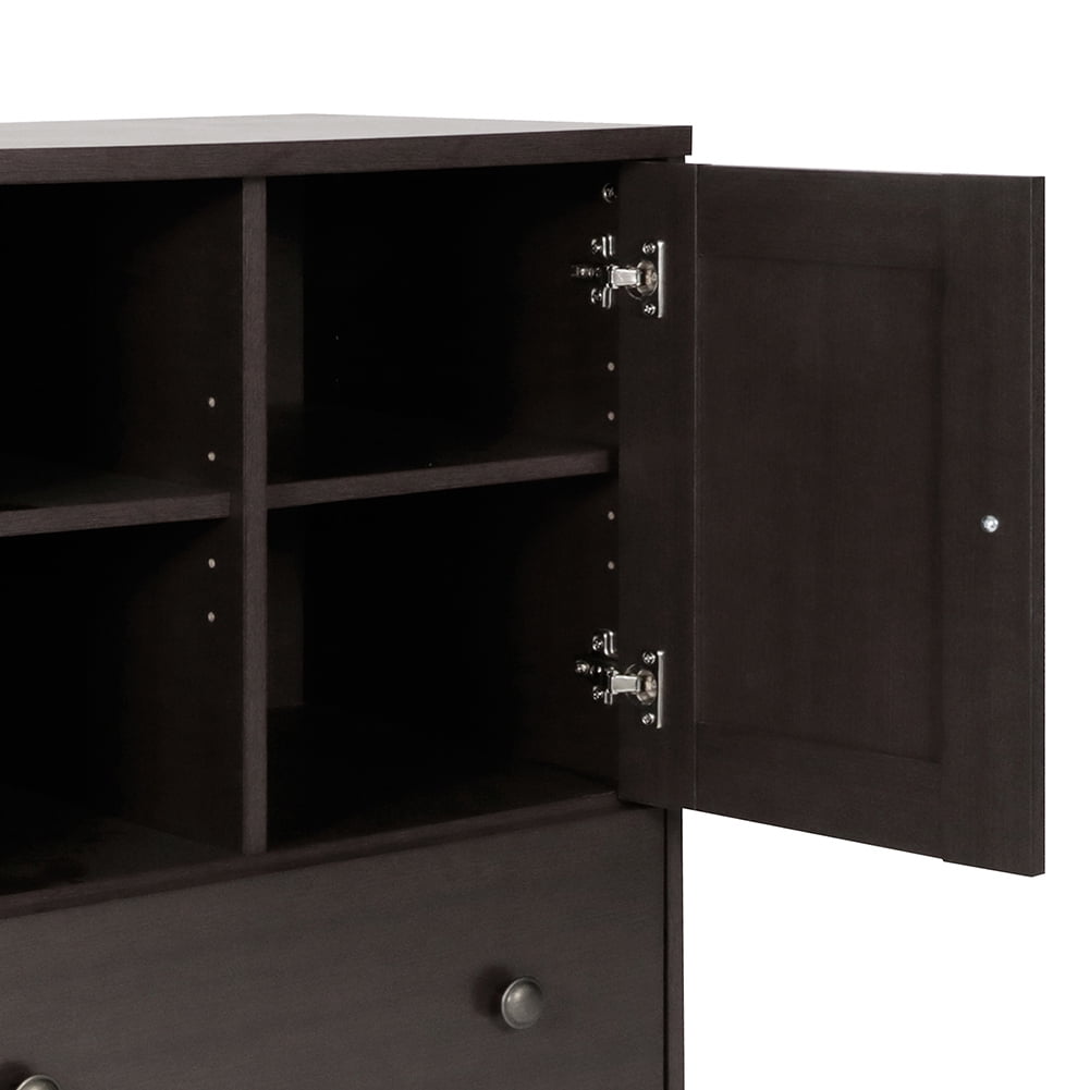 Kepooman Free Standing Floor Cabinet Bathroom Cabinet, Accent Cabinets, Wooden Sideboard with 2 Drawers Kepooman Free Standing Floor Cabinet Bathroom Cabinet, Accent Cabinets, Wooden Sideboard with 2 Drawers