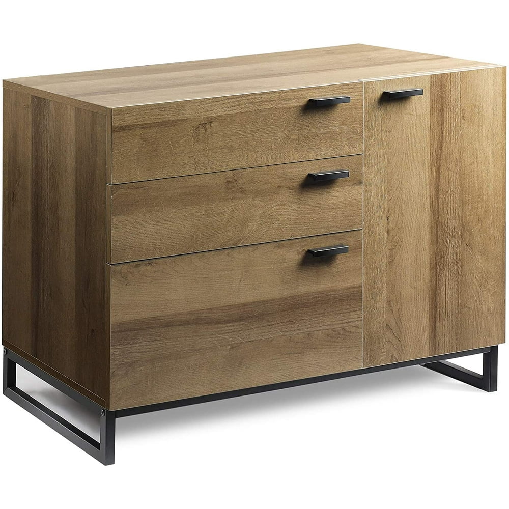 WLIVE 3 Drawer Dresser, Wide Chest of Drawers with 1 Side