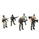 thumbnail image 1 of Juguetes militares, 6 piezas de soldado militar móvil, modelo de soldados, juguete para niños, diseño fácil de usar, 1 of 9