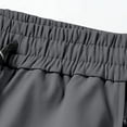 thumbnail image 7 of JTSRKL Classic Waterproof Cargo Pants for Men Windproof Zip Pockets Wide Leg Loose Outdoor Bottoms Hiking Daily Versatile Camping Trousers, 7 of 7
