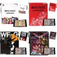thumbnail image 2 of Libro de cartas del 25.º aniversario de One Piece, Monkey D. Luffy, Nami, Uta, figuras de acción de poliuretano de hojas sueltas con cremallera de 9 cuadrículas, colección de juegos, 2 of 5
