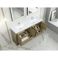 thumbnail image 3 of Alma Allier 72 inch Natual Oak Finish Vanity With White Sink, 3 of 6