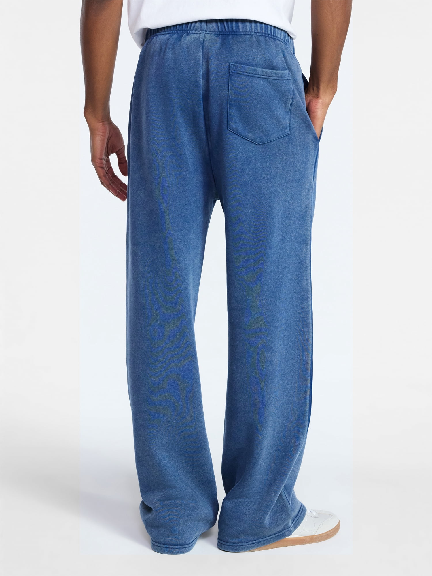 No Boundaries Soft Fleece Vintage Straight Sweatpants, Men's XS-5XL