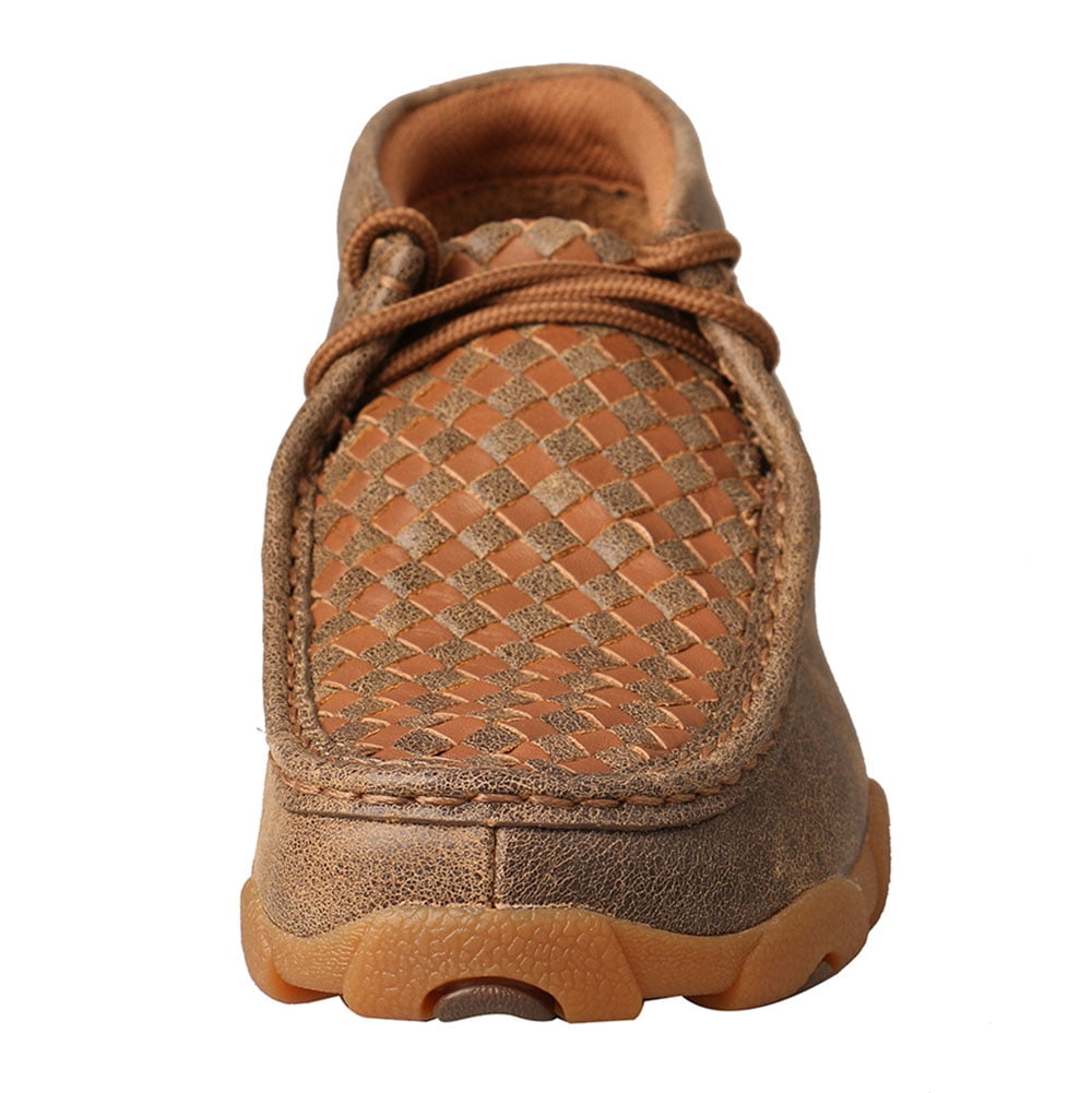 NWOT Twisted X Driving Moc Bomber Tan Patchwork Chukka Boots YDMOO30 Size 6M Twisted X Chukka Driving Moc - Bomber/Tan – Chillicothe  main image 4