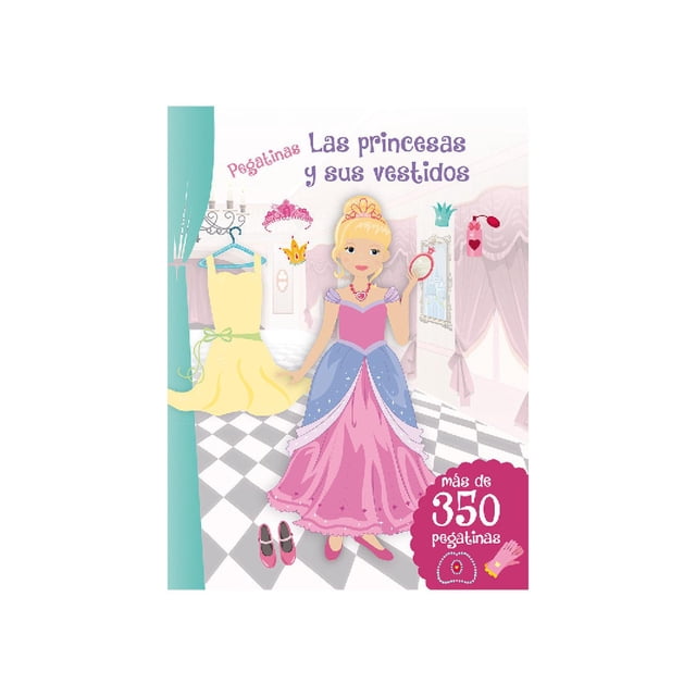 Pegatinas - Las princesas y sus vestisos