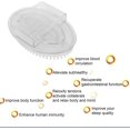 thumbnail image 3 of Body Brush, Meridians Essential Oil Brush Relaxation Lymphatic Detoxification Transparent Body Brush, SPA Massage Brush for Lymphatic Detoxification & Relax Muscles (oval), 3 of 8