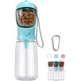 thumbnail image 1 of 1 botella de agua para perros y contenedor de comida, botella portátil para perros de 550 ml, botella de alimentación para perros, botella de viaje, dispensador de agua para cachorros ER, 1 of 5