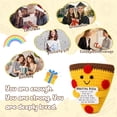 thumbnail image 4 of Positive Crochet Pizza Birthday Gifts for Women Men Teacher Appreciation Mothers Day Graduation Gift Adult Kids Son Mom Dad Daughter Sister Friend Coworkers Self Care Emotional Inspirational Support, 4 of 5