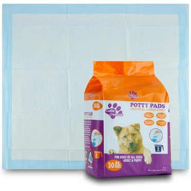 Cudlie Dog Training Pads, 50 Count, 22" x 22" | Super Absorbent Puppy Pee Pads for House Training