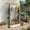 Natural, variant on Resenkos Large Outdoor Gardening Planter with Hanging Roof, 89 Inch High Wood Growing Bed with Double Side Trellis, Natural Brown