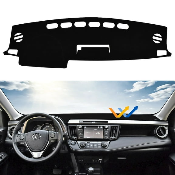 Dash Cover Anti Slip Dashboard Mat Protector Sun Shade For Toyota RAV4 2013-2018