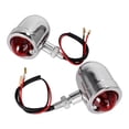 thumbnail image 4 of harper 2Pcs Motorcycle Turn Signal Lights Durability Replace Motorcycle Accessories Silver Red, 4 of 10
