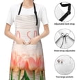 thumbnail image 6 of Picia Hello Spring Waterproof Apron for Unisex Adult - Adjustable Bib Apron with Pockets, Ideal for Cooking, Gardening, Painting, and Household Chores, 6 of 9