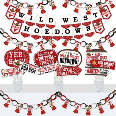 hoedown party decorations
