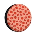 thumbnail image 1 of Fotbe Tomato Funda de Llanta de Repuesto con Estampado, Engrosada, Ajuste Universal para Jeep, Remolque, RV, SUV, Camión-16 inch, 1 of 6
