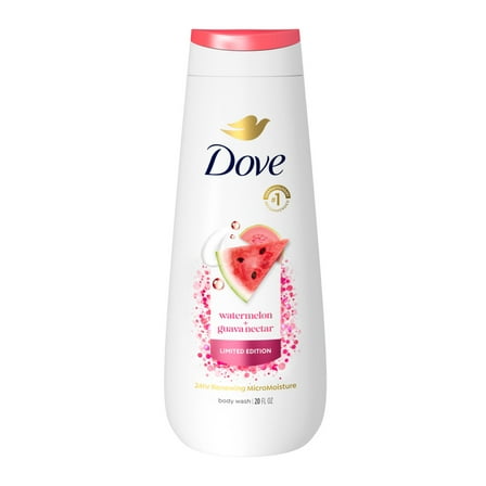 Dove Body Wash Watermelon & Guava, 20 fl oz