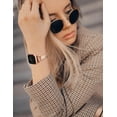 thumbnail image 6 of TOYOUTHS Leather Band Compatible with Apple Watch Bands 41mm 40mm 38mm 44mm 45mm 42mm 49mm Women, Slim Dressy Leather Strap with C-Shape Metal Buckle for iWatch Series 9/8/7/6/5/4/3/2/1/SE/Ultra 2, 6 of 7