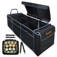 thumbnail image 1 of Organizador de maletero EAROND plegable con bolsa térmica gris y negro, 1 of 7