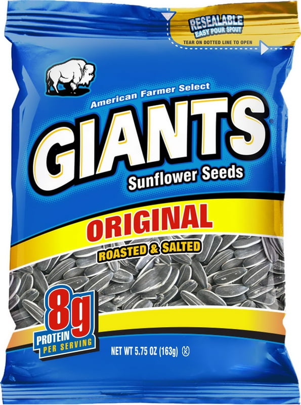 (Price/Case)Giant Snack 33265 Giants Original Roasted & Salted Seeds 24