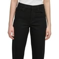 thumbnail image 5 of Calvin Klein Women High Rise Straight Leg Jean (US, Numeric, 8, Regular, Regular, Black Jet), 5 of 5