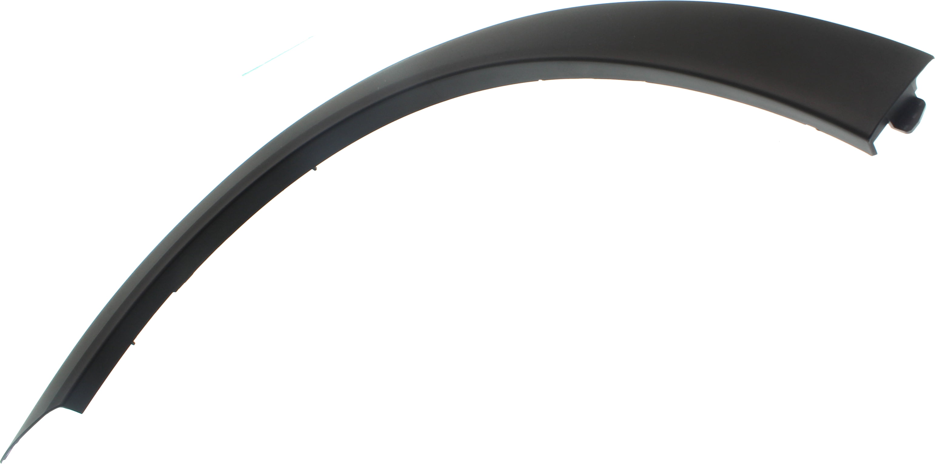 Fender Trim Compatible with 2011-2018 Porsche Cayenne Front, Left Driver Side, Rear Section Textured Black