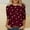 #Wine, variant on Valentines Shirts for Women Trendy 2026 Love Heart Graphic Tee Plus Size 3/4 Sleeve Valentine's Day Romantic Blouses,Three Quarter Sleeve Tops Valentines Outfits Casual Romantic Loose Fit Blouse