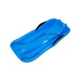 thumbnail image 4 of Portable Toboggan Kids Sledge Sledding Double Human Sleigh Winter Snow Sled for Blue, 4 of 10
