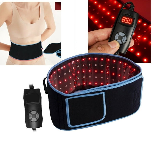 Akaso Red Light Therapy Belt, LED Red Light Therapy Laser Lipo Belt Pain Relief Near Infrared Weight Loss Belt