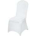 thumbnail image 1 of KFFKFF 150pcs White Chair Covers Stretch Polyester Spandex Party Wedding Decorations, 1 of 9