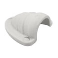 thumbnail image 4 of Abbracc Marine Wire Cable Vent Cover Wire Cover Clamshell Vent Simple Installation Utility Waterproof Multipurpose Boat Yacht Accessory White L, 4 of 9
