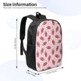 thumbnail image 2 of Xecao Watermelon Ice Cream print Travel Backpack, Large Computer Backpack for Men Women, College School Rucksack Book Bag, 2 of 5