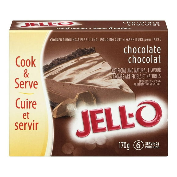 Jell-O Instant Pudding and Pie Filling, Chocolate, 170G