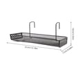 thumbnail image 2 of NUOLUX Soporte Colgante Negro Resistente Para Plantas En Estante Decorativo Multifuncional, 2 of 8
