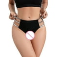 thumbnail image 4 of Gibobby Ropa interior termica Ropa interior de mujer Bragas de encaje sexy Estiramiento Hipster Calzoncillos Ropa interior Señora Ropa interior(Negro， L), 4 of 5