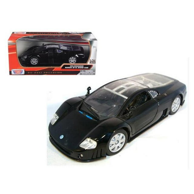 Volkswagen Nardo W12 Show Car Black 1-24 Diecast Model Car